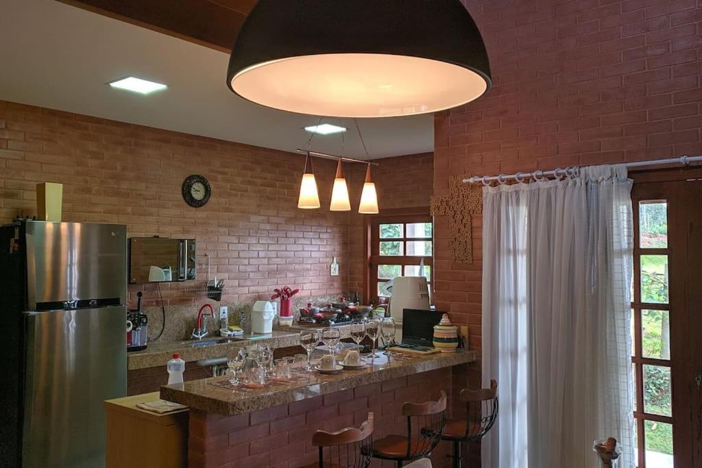 산타 테레사 Casa Ao Lado Da Cervejaria 3 Santas No Caravaggio 빌라 외부 사진