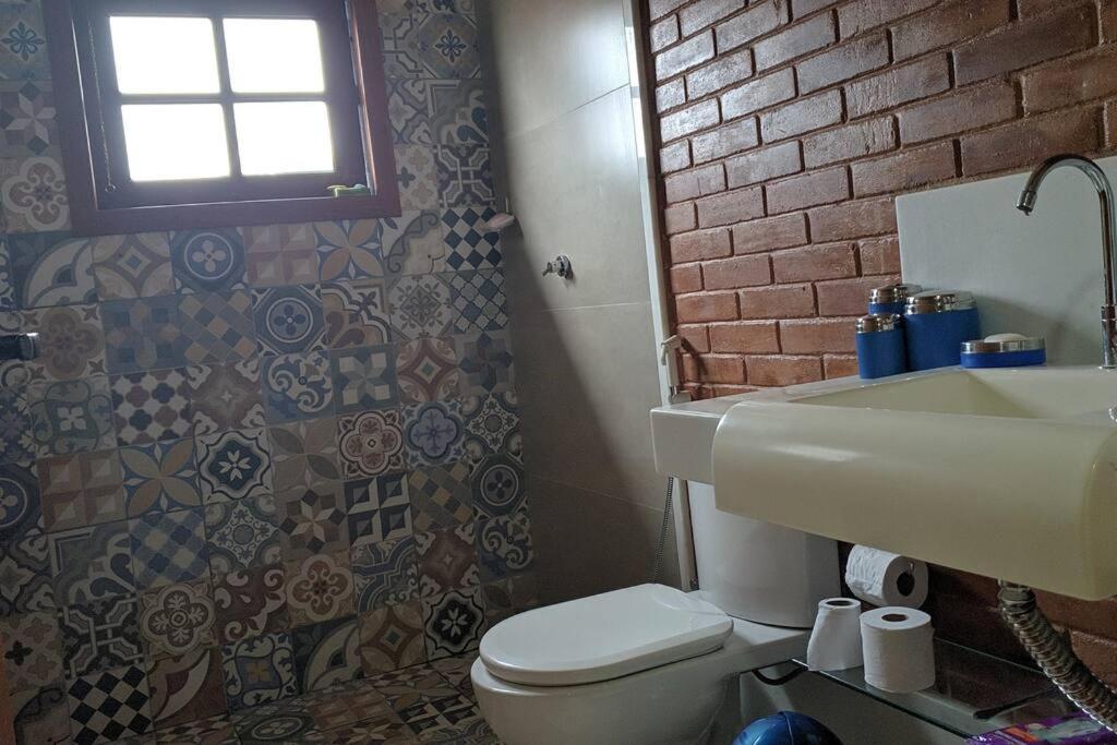 산타 테레사 Casa Ao Lado Da Cervejaria 3 Santas No Caravaggio 빌라 외부 사진
