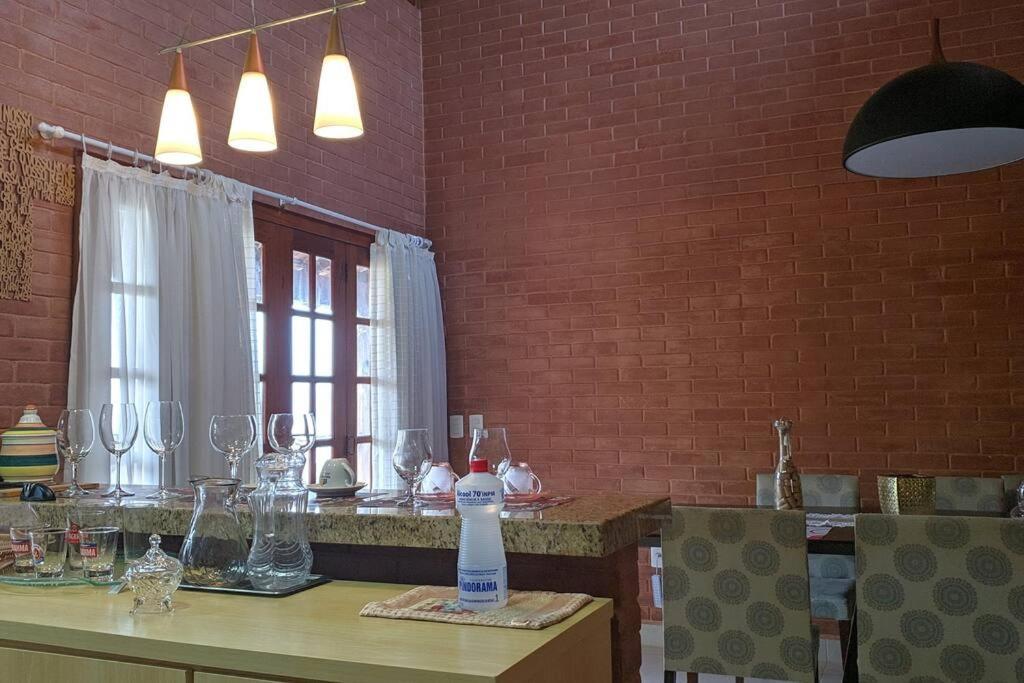 산타 테레사 Casa Ao Lado Da Cervejaria 3 Santas No Caravaggio 빌라 외부 사진