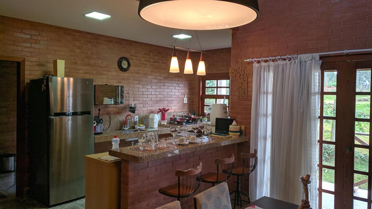 산타 테레사 Casa Ao Lado Da Cervejaria 3 Santas No Caravaggio 빌라 외부 사진